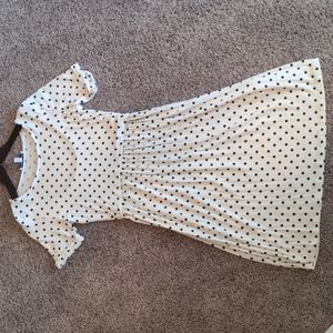 A Pea in the Pod Polka Dot Nursing/Maternity Dress